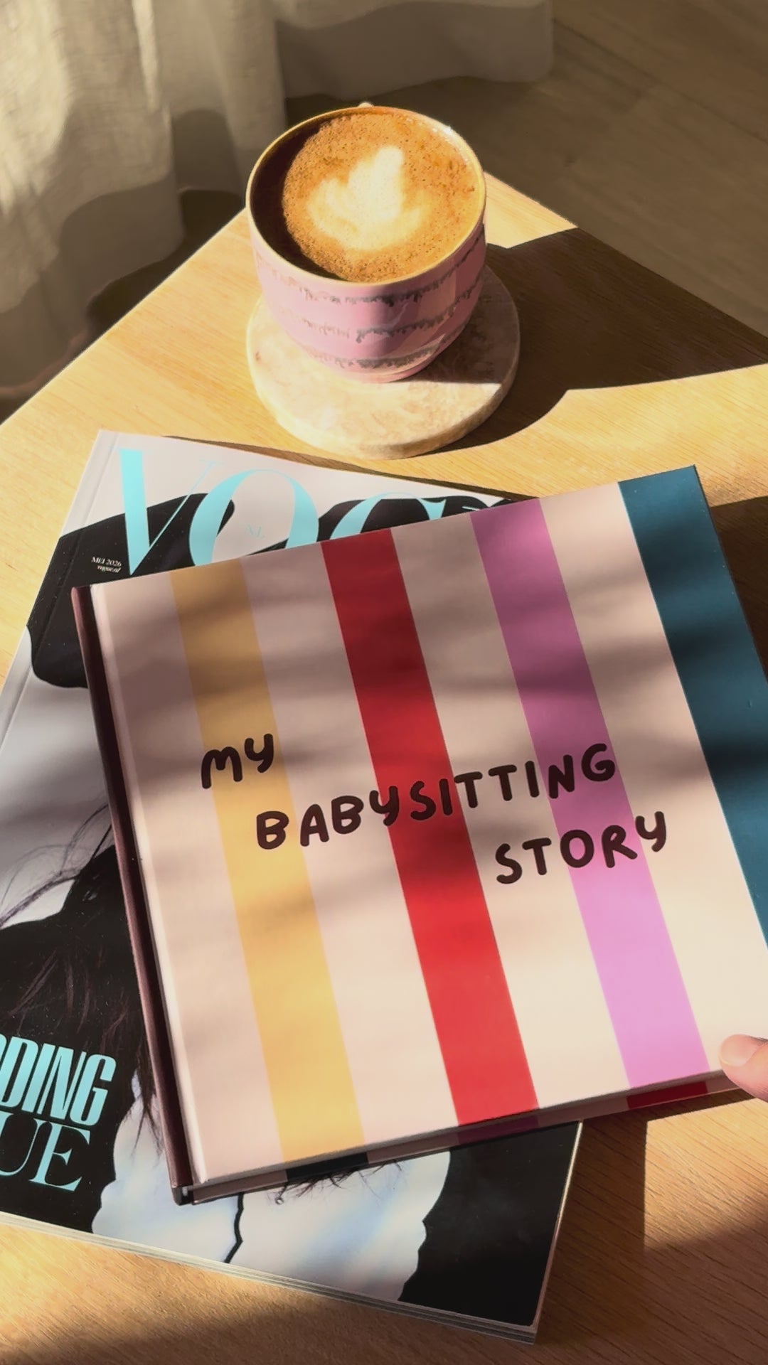 Voix Studio Oppasboek – My Babysitting Story LINEA